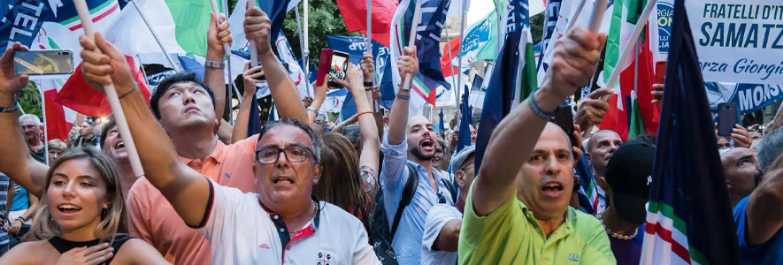 Protest in Italy
